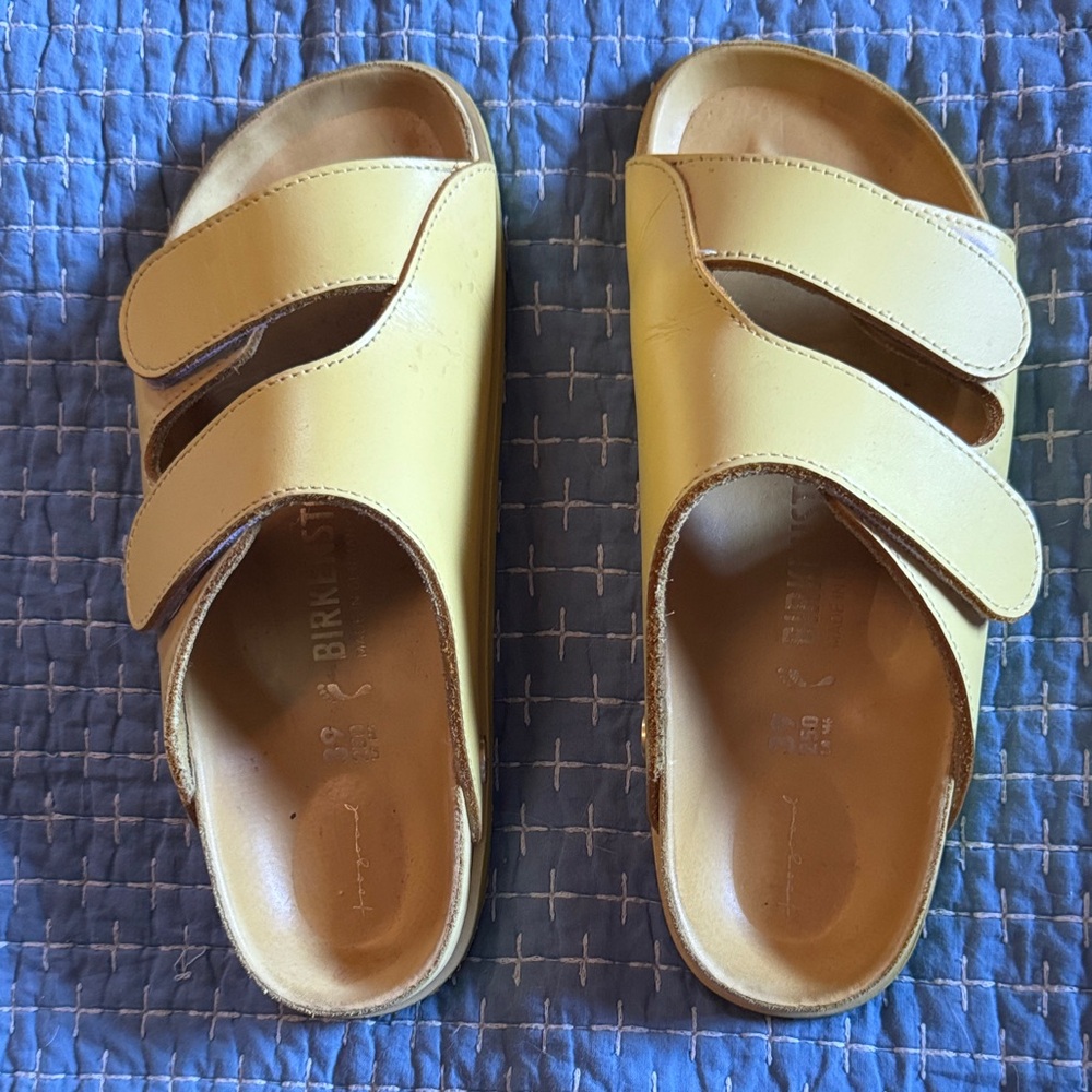 Birkenstock Lemon Too Good Slide Sandals 39